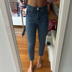 Blue Cropped H&M Jeans